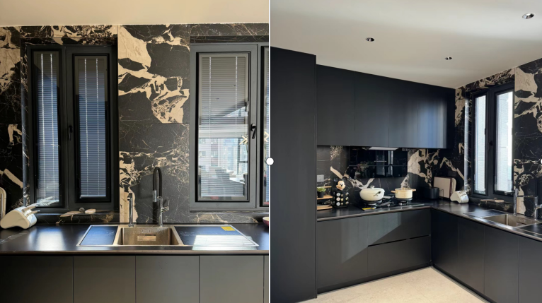 Grand Antique Marble Kitchen Countertops 