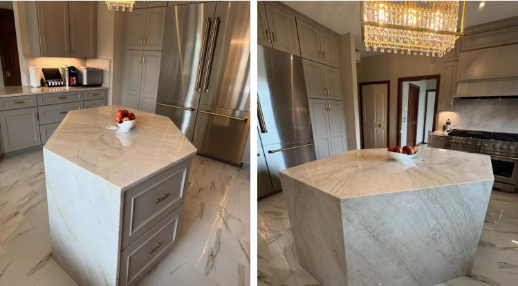 Taj Mahal Quartzite Kitchen
