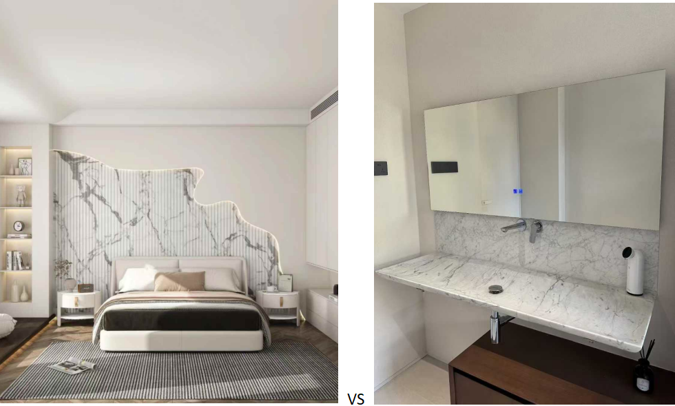 Calacatta and Carrara Marble