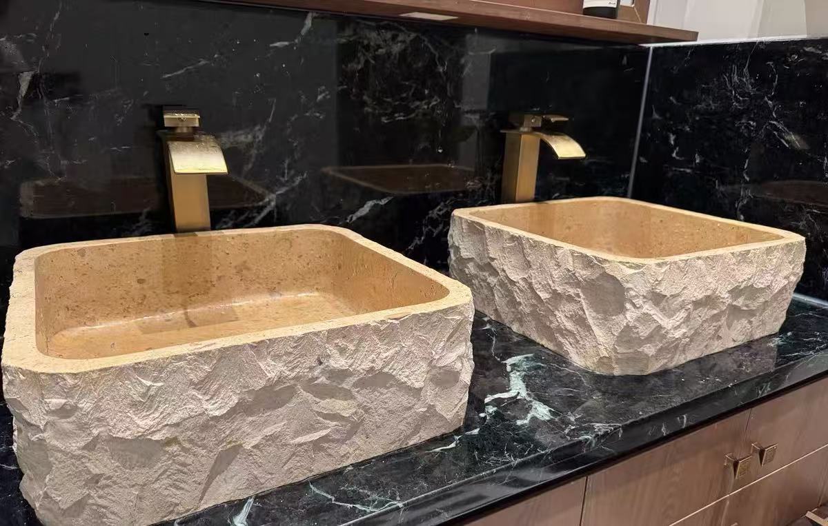 limestone farmhouse sink​