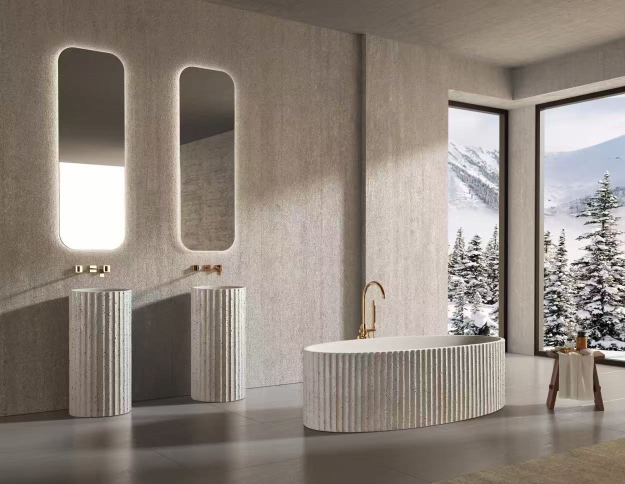free standing marble bathtubs​