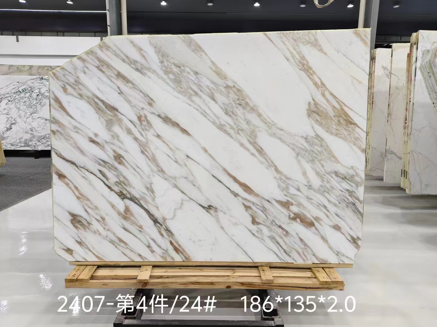 New Arrival: Calacatta Oro Marble blocks