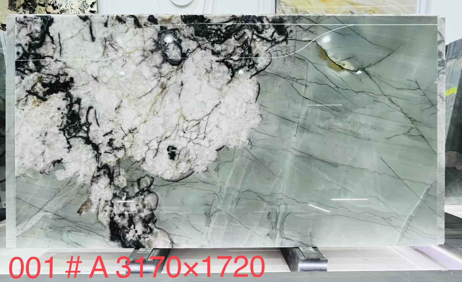 Acquamare Crystal quartzite 20MM Slab