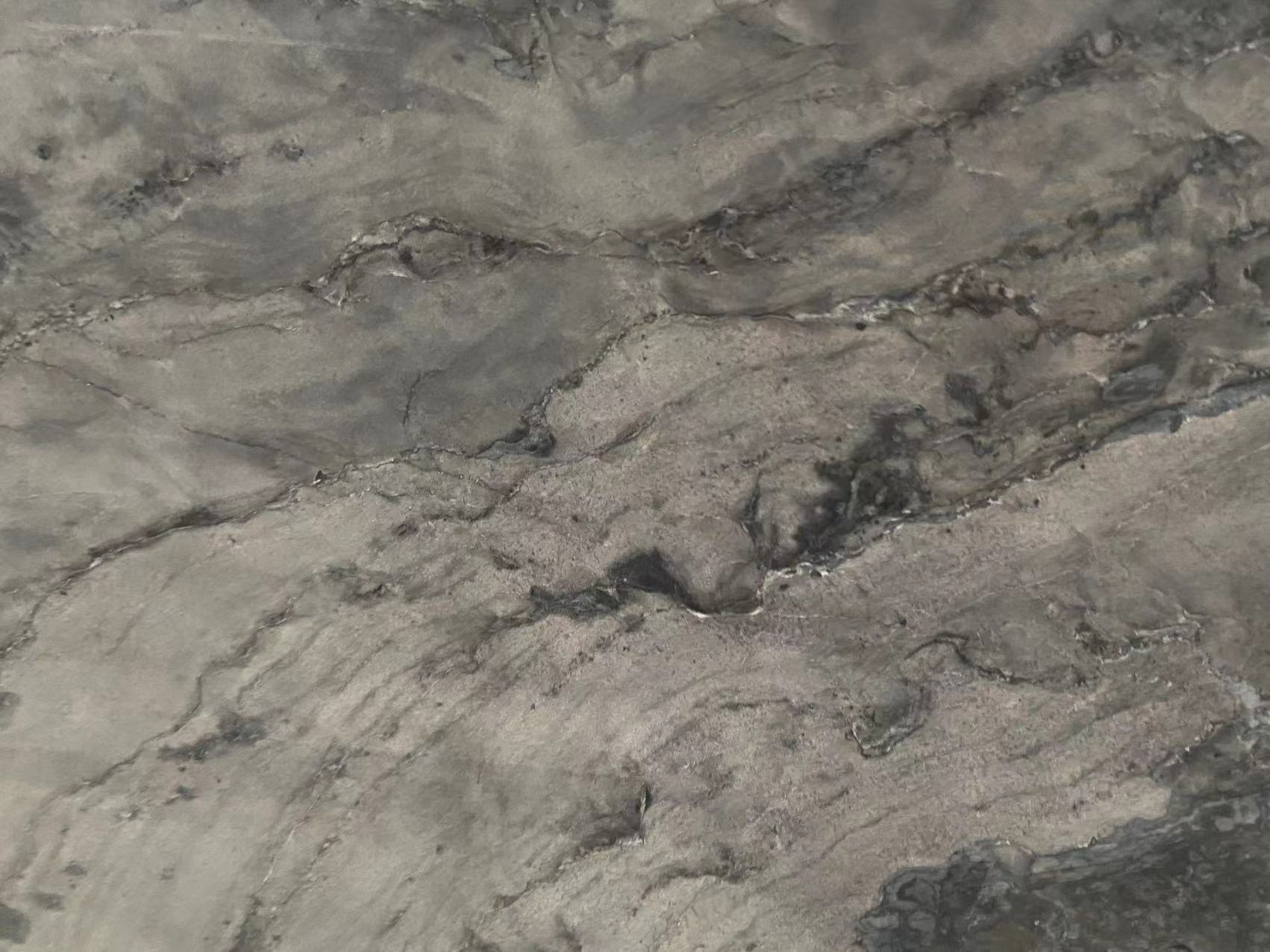 Adamantium Quartzite fireplace surrounds