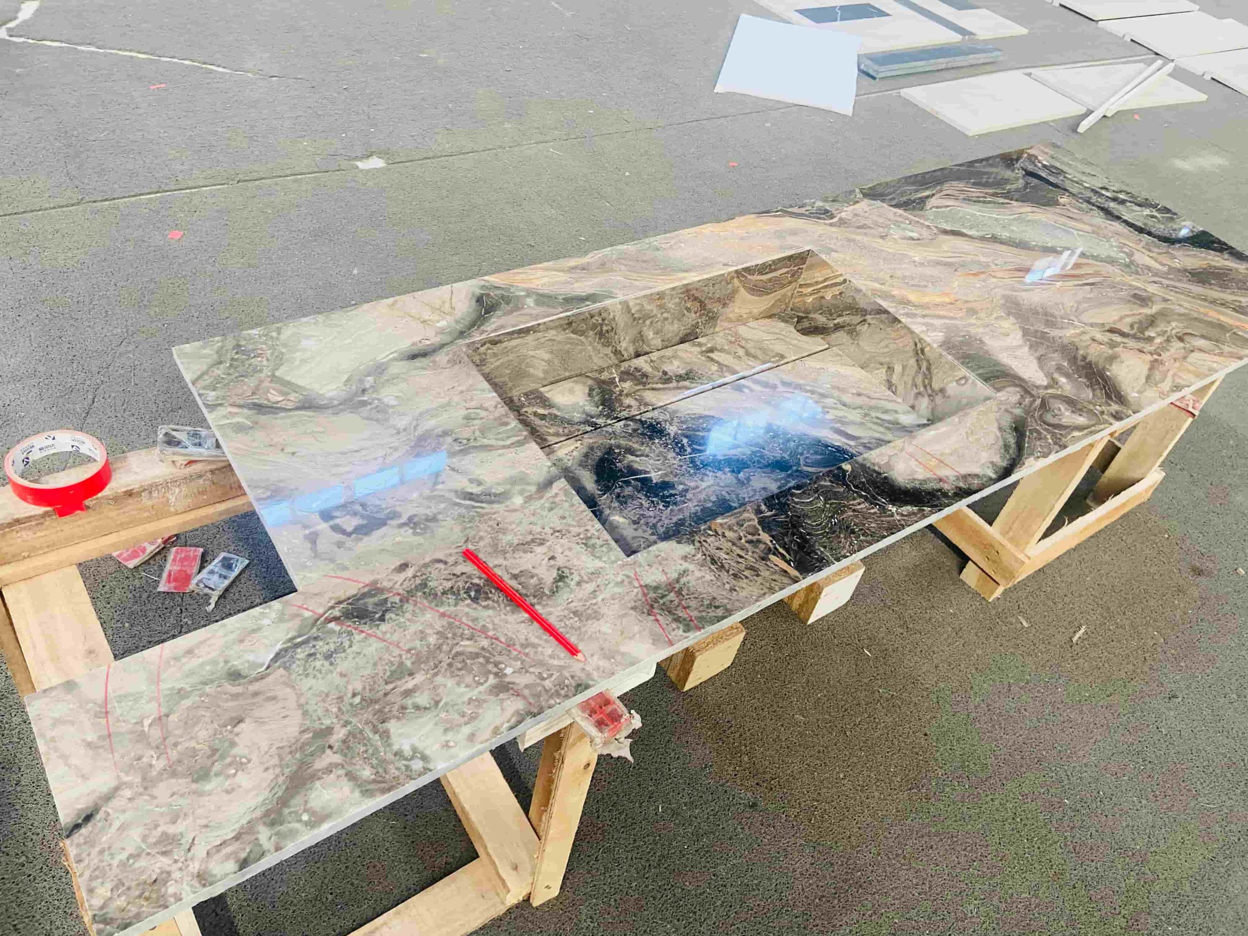 Arabescato Orobico Grigio Marble Vanity Sink price