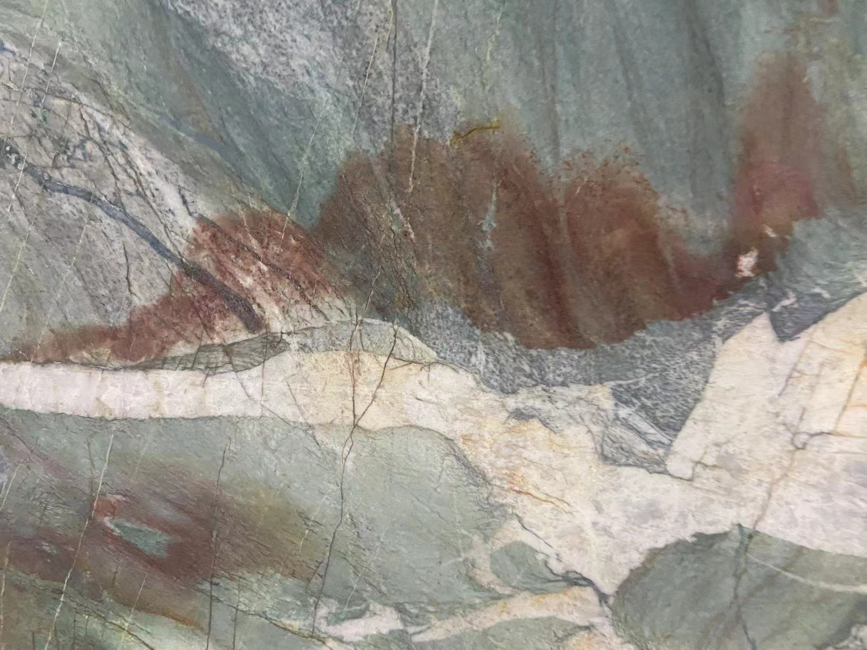 Arthur Blue Quartzite accent walls