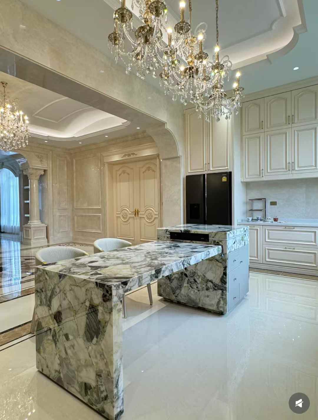 Beauty White Marble Island