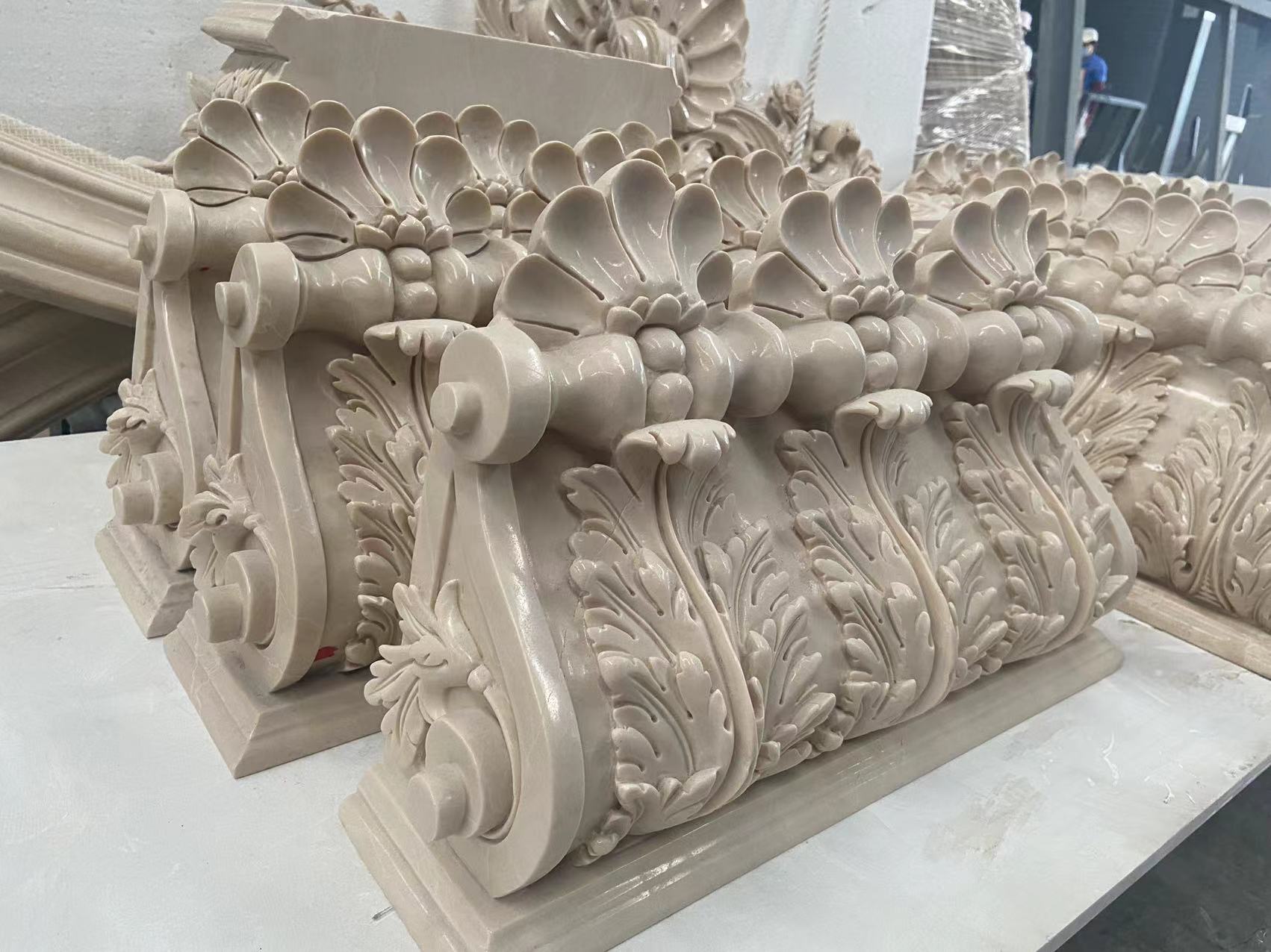 Beige Marble Reliefs
