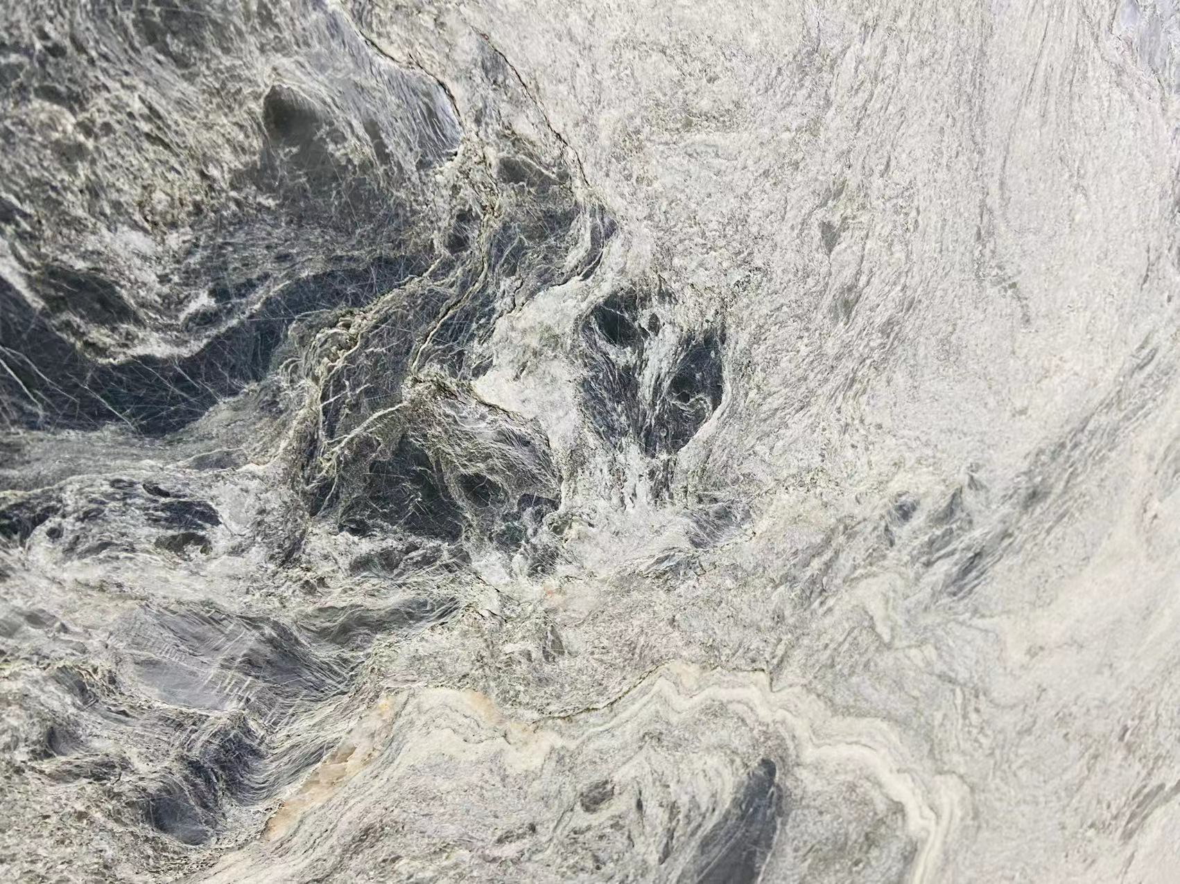 Blue Fusion Quartzite Leather Slab