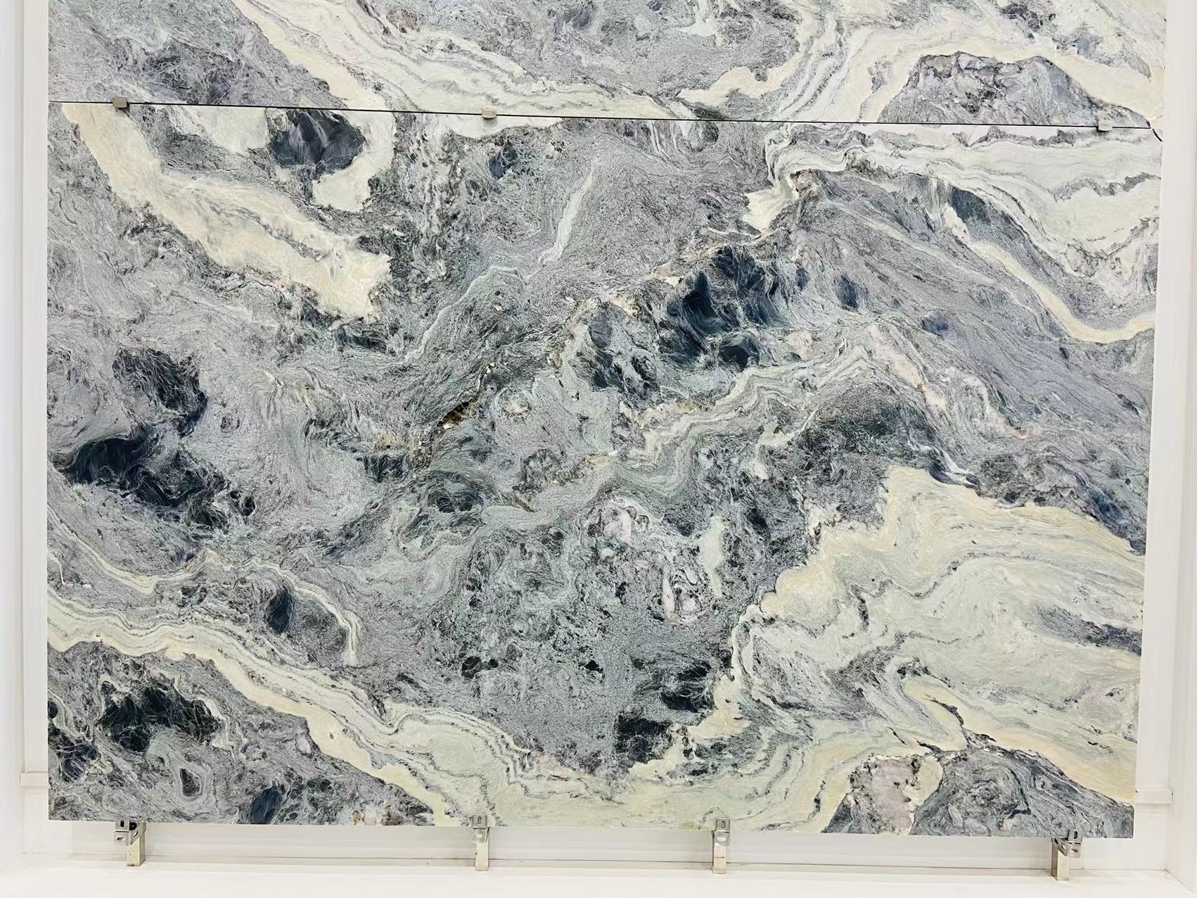Blue Fusion Quartzite Leather Slab