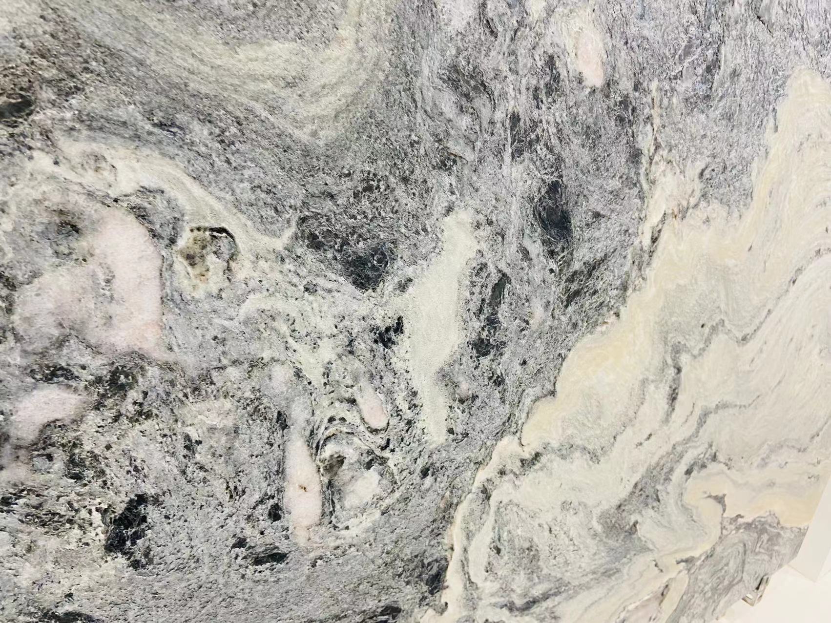 Blue Fusion Quartzite Leather Slab