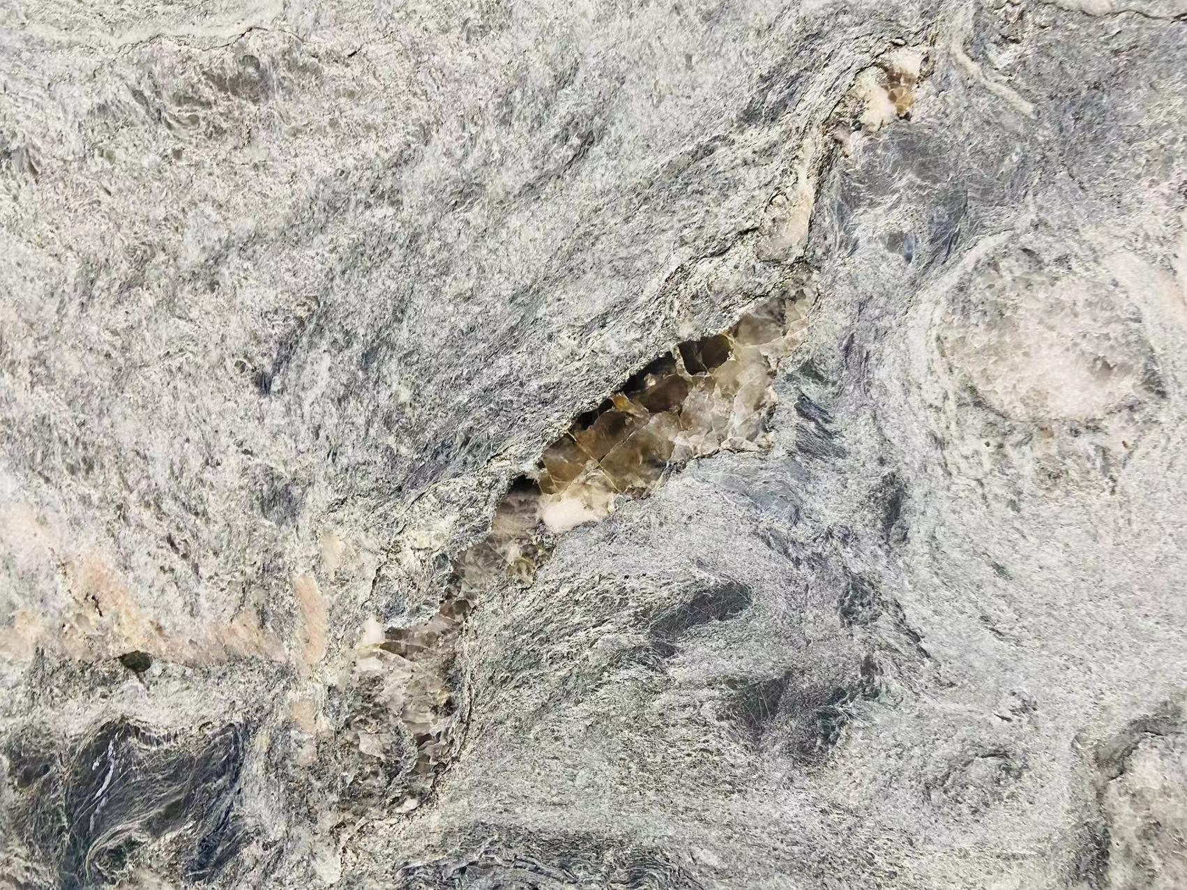 Blue Fusion Quartzite Leather Slab