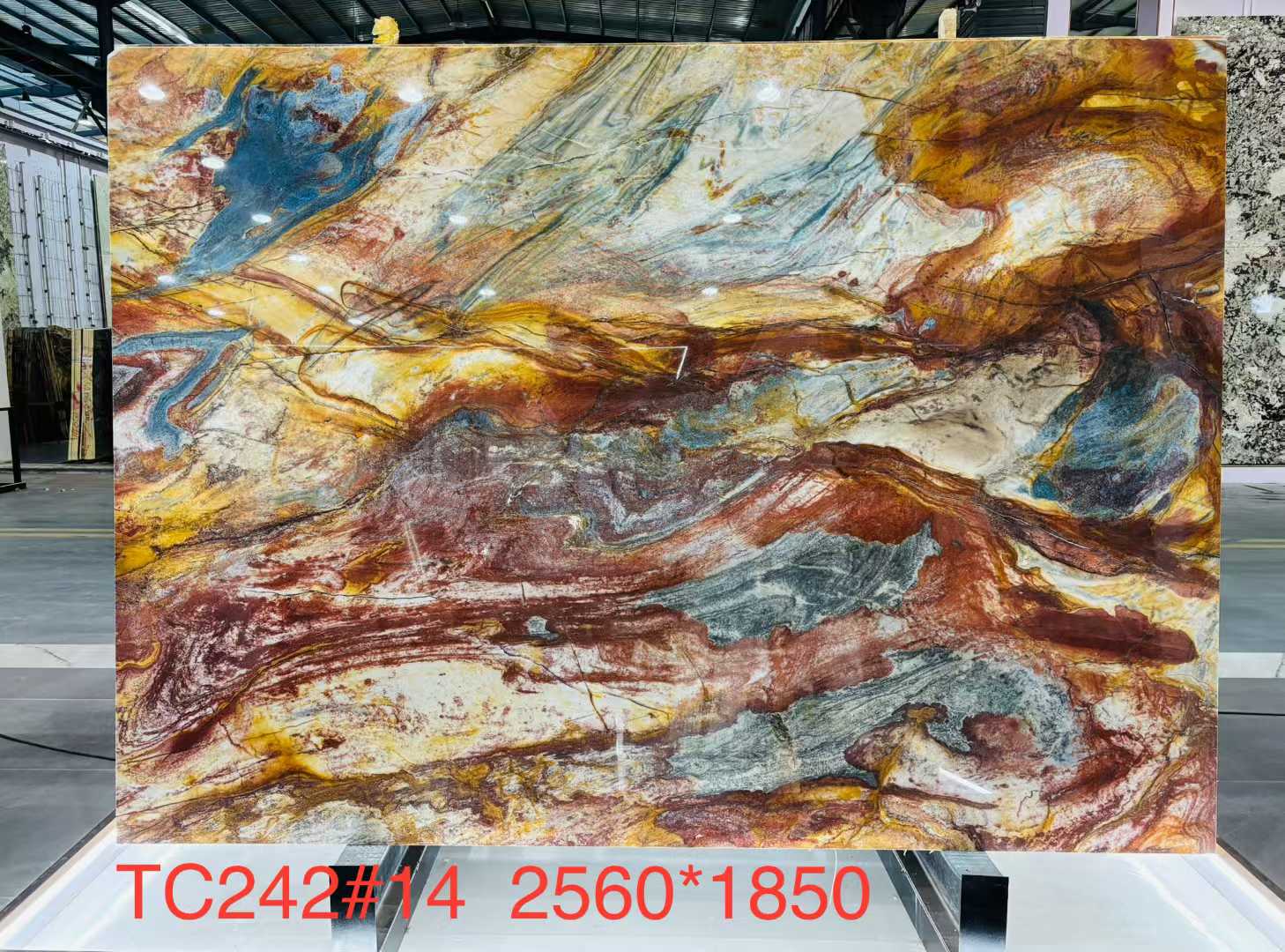 Blue Louise Quartzite 20mm thick slab