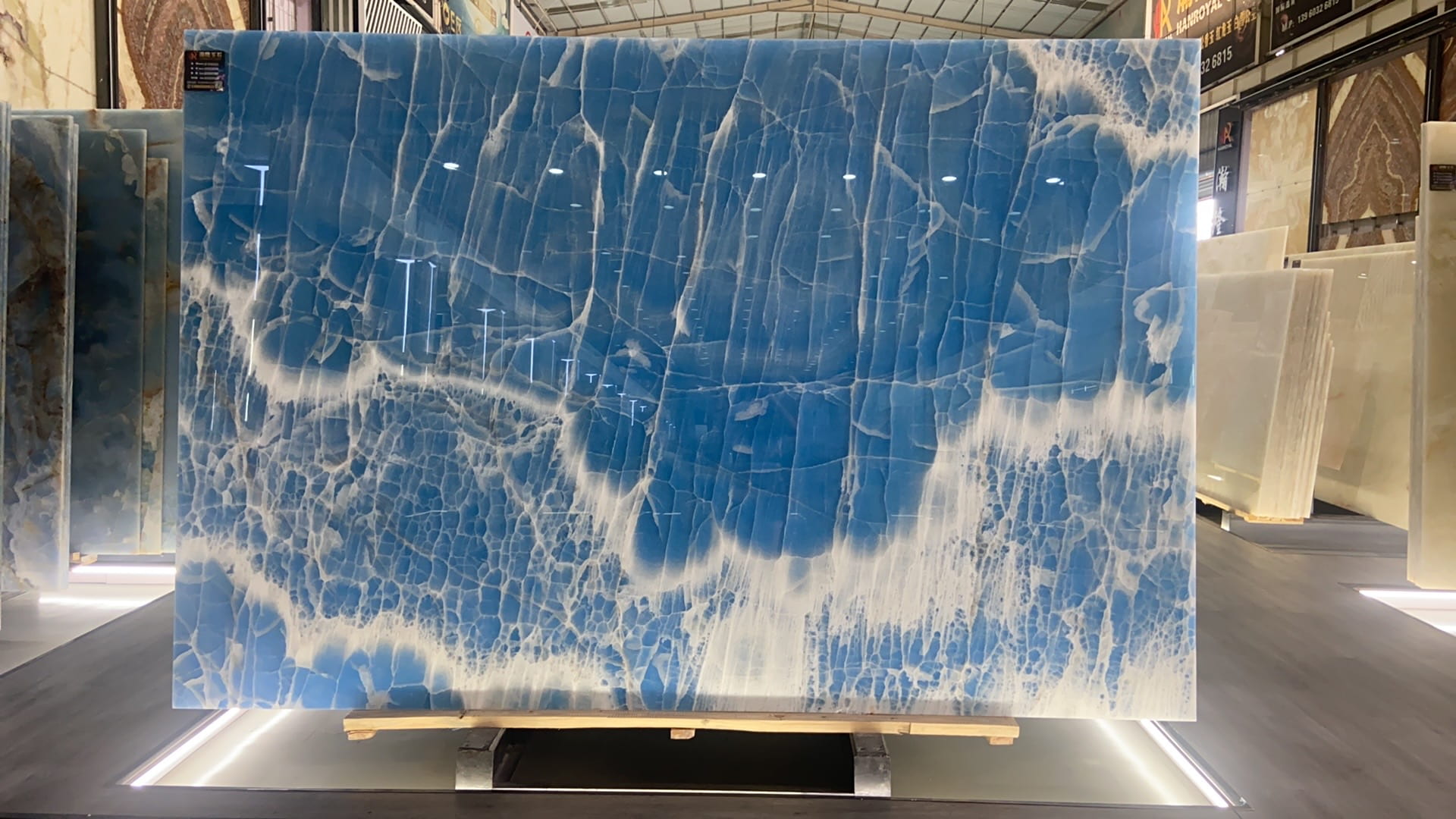 Blue Onyx Slab