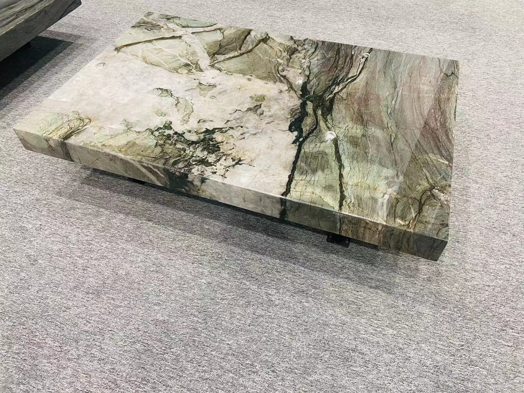 Botanic Wave Quartzite coffee tables