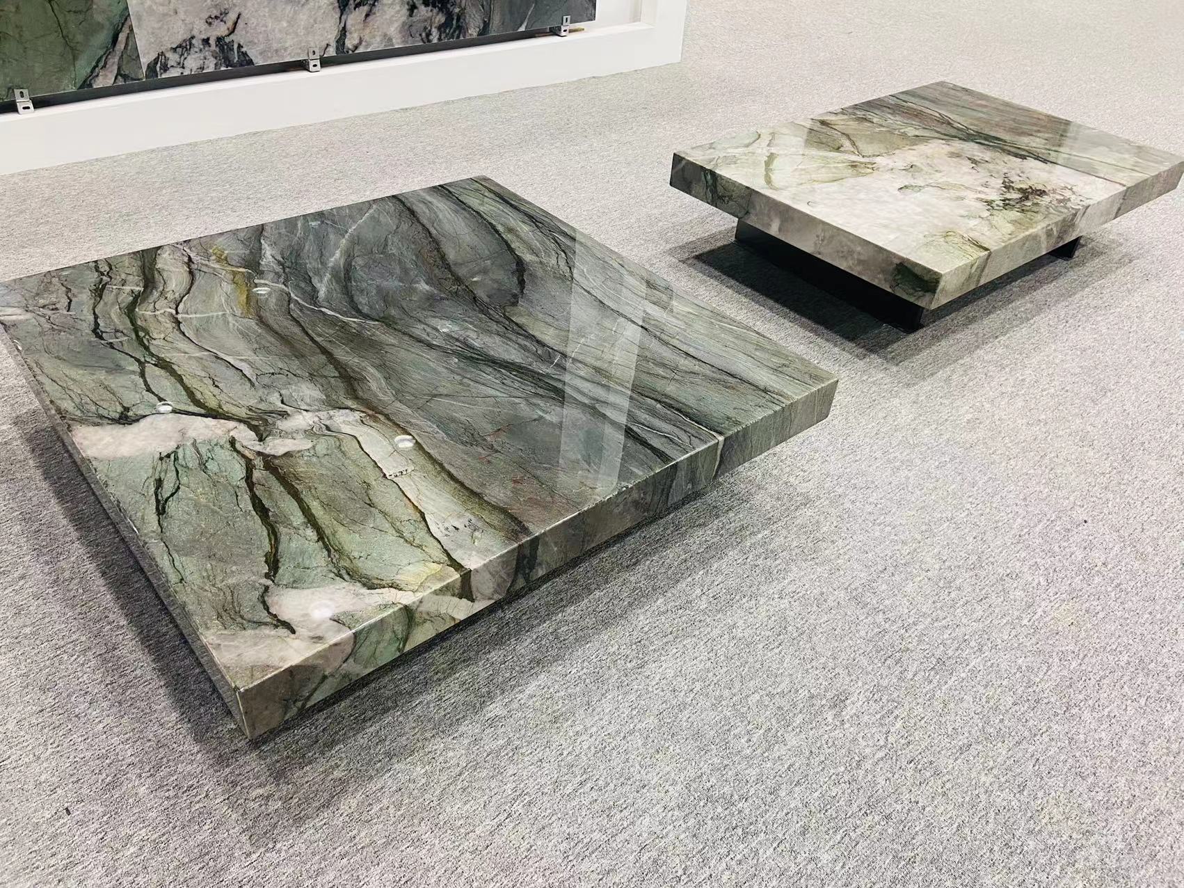 Botanic Wave Quartzite tabletops