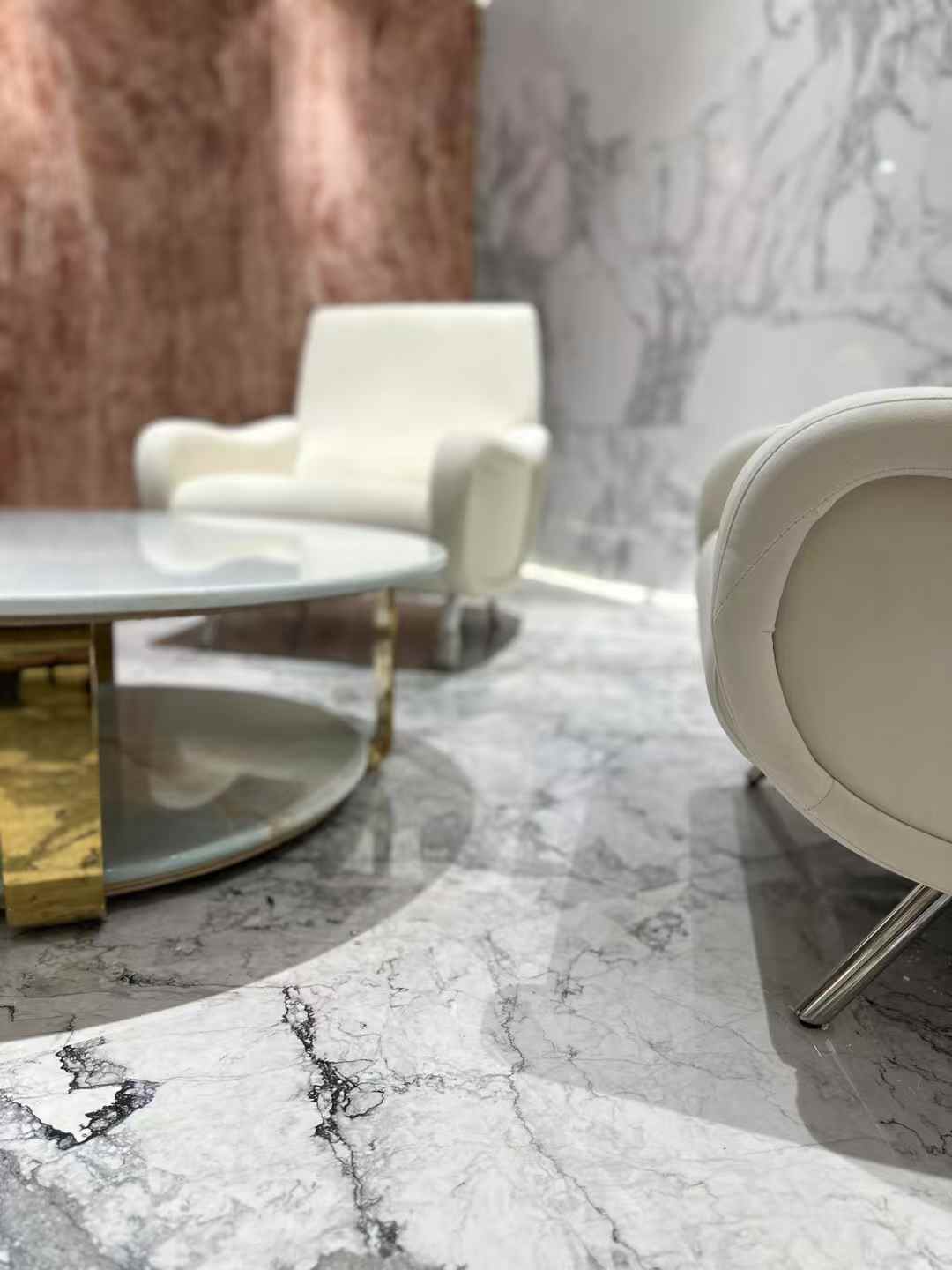 Camus White Marble honed flooring tiles