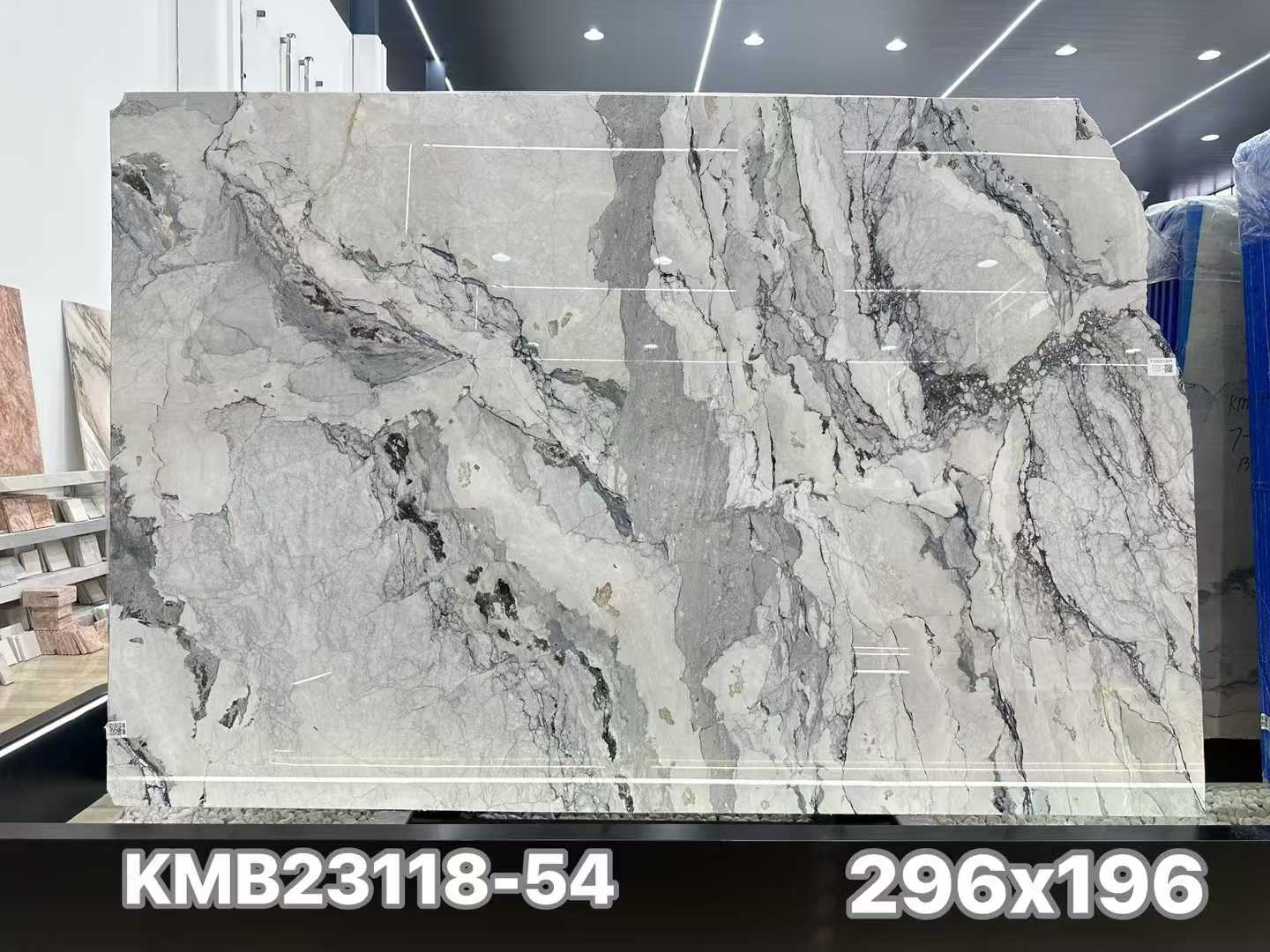 Camus White Marble polished slabs