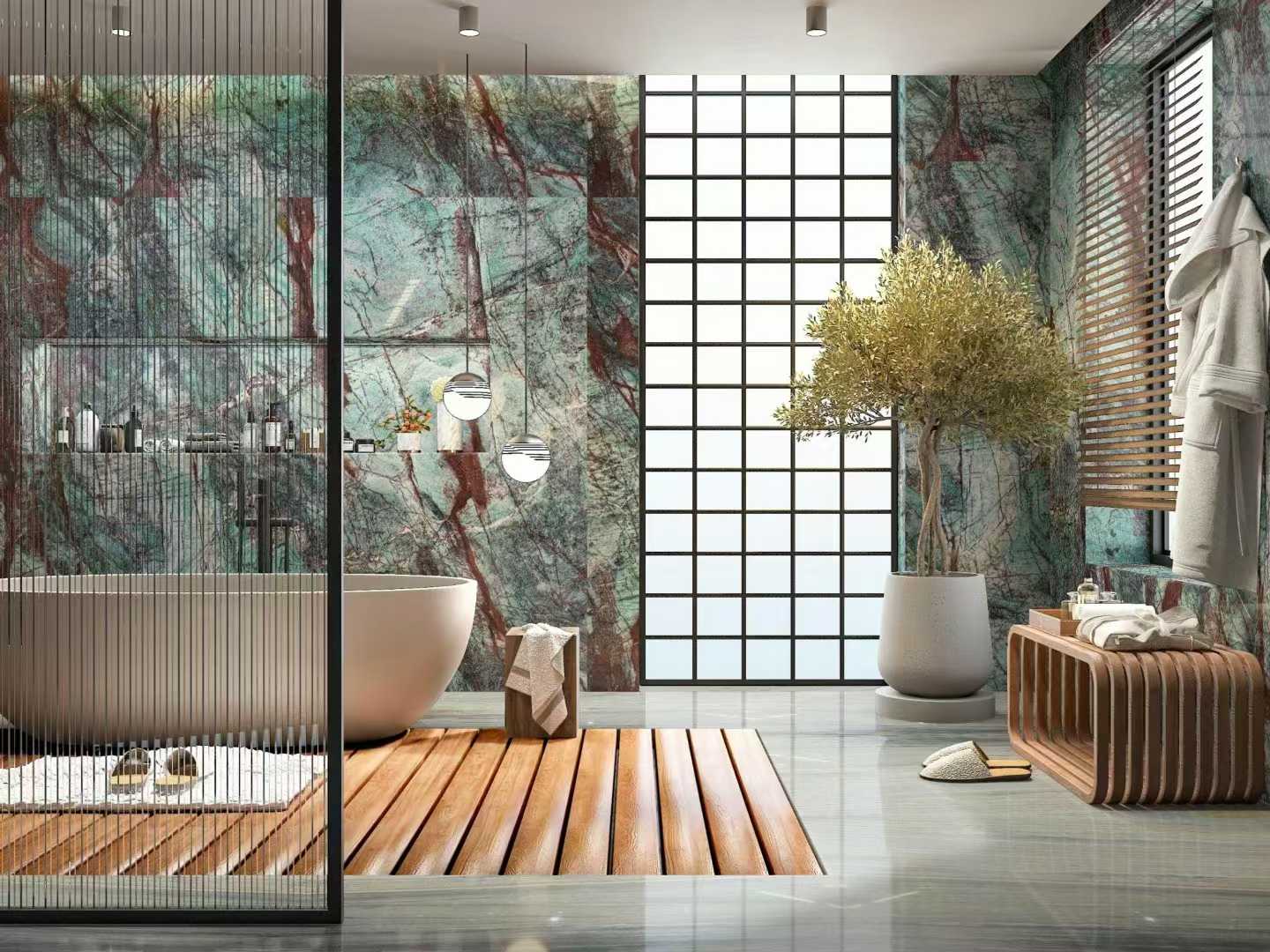 Cristalizatto Maestro Quartizite Bathrom wall