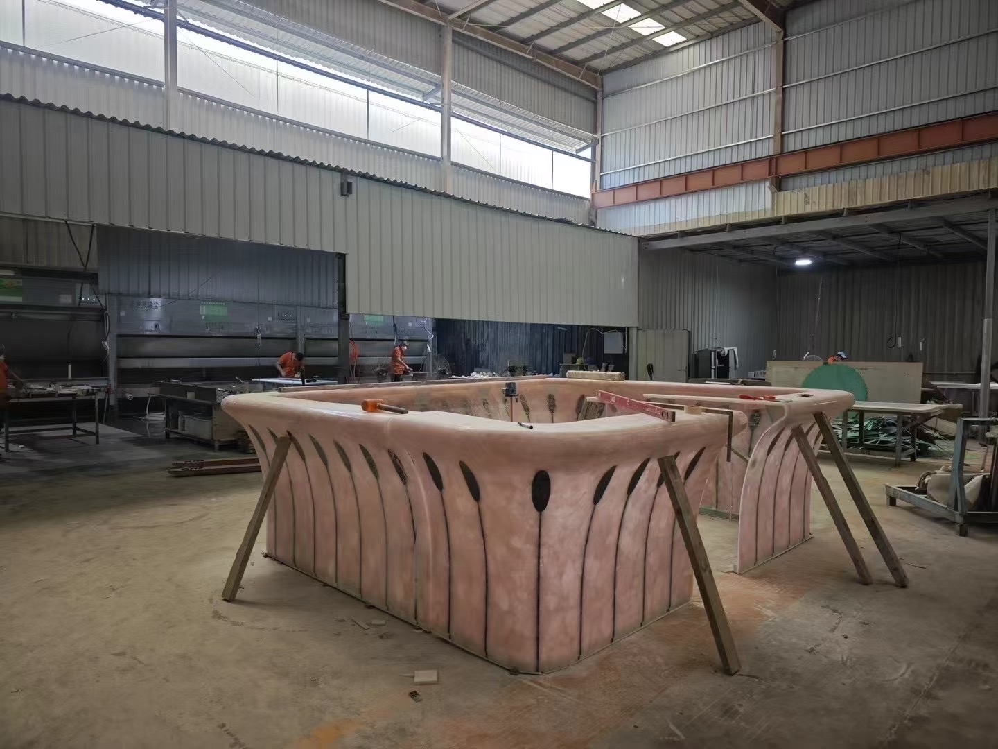 Backlit Pink Crystal Agate Bar Tops