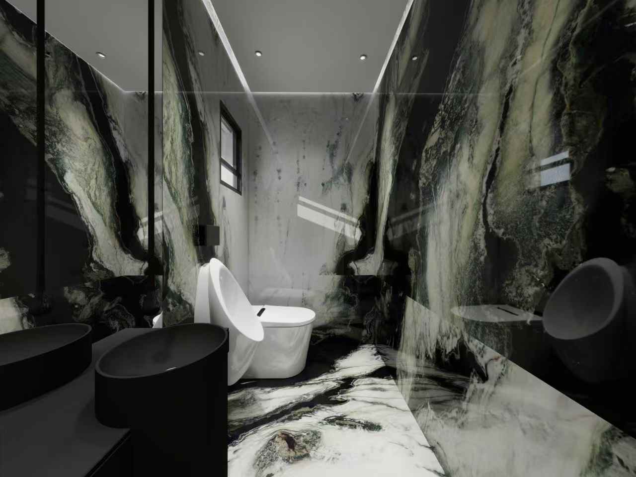 Dalmata granite bathroom wall and flooring tiles