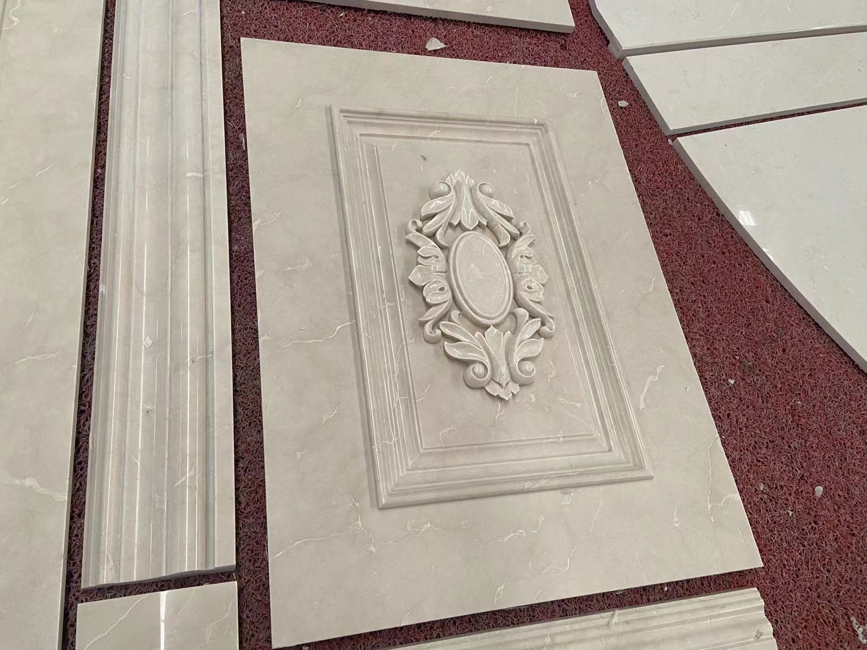 Shanna Beige Marble Wall Relief Panels