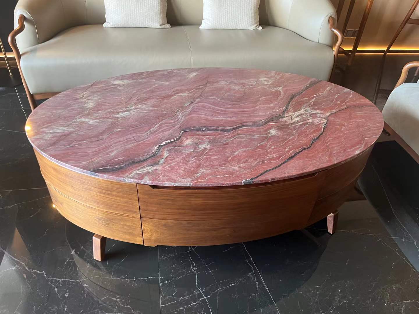 Fusion Fire Quartzite​ coffee table tops