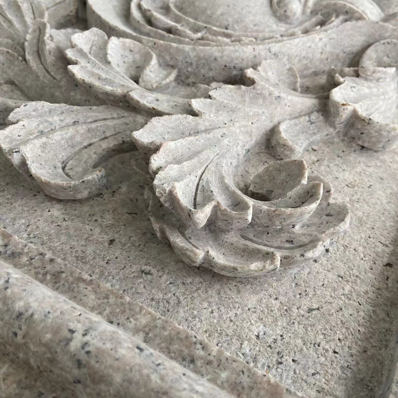 Granite Outdoor Engraved Wall Relief