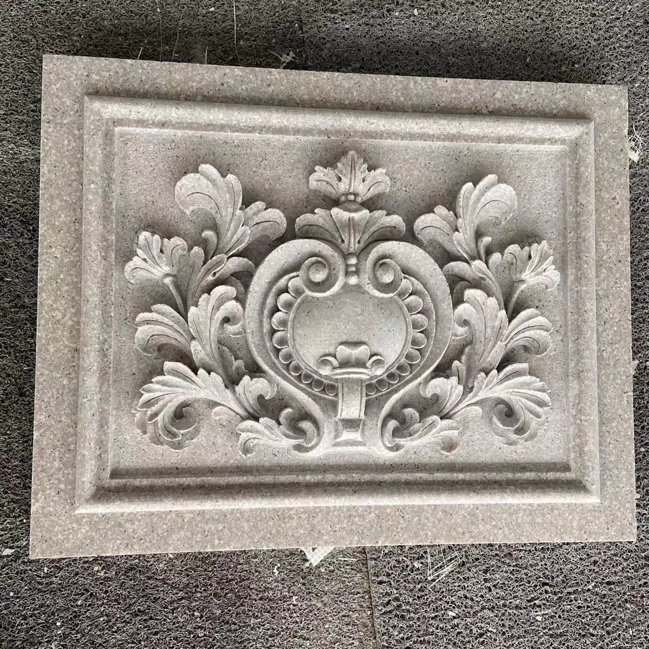 Granite Outdoor Engraved Wall Relief