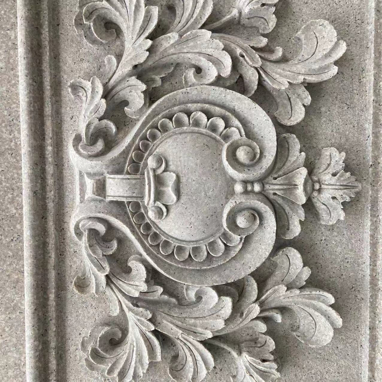 Granite Outdoor Engraved Wall Relief