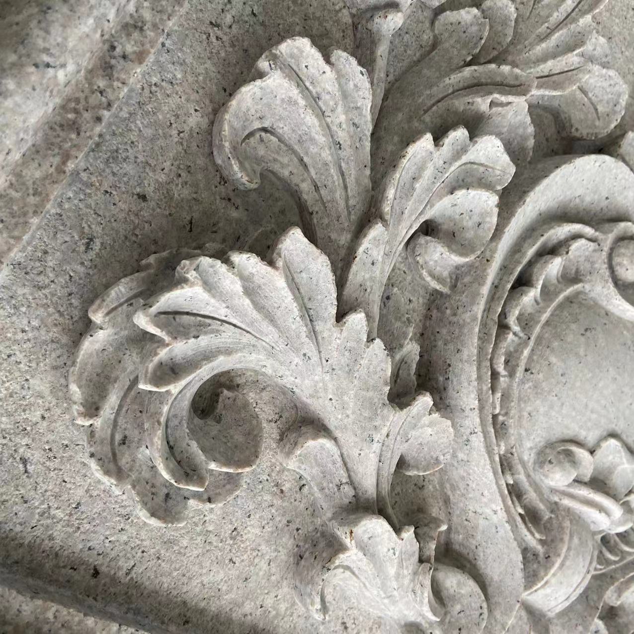 Granite Outdoor Engraved Wall Relief