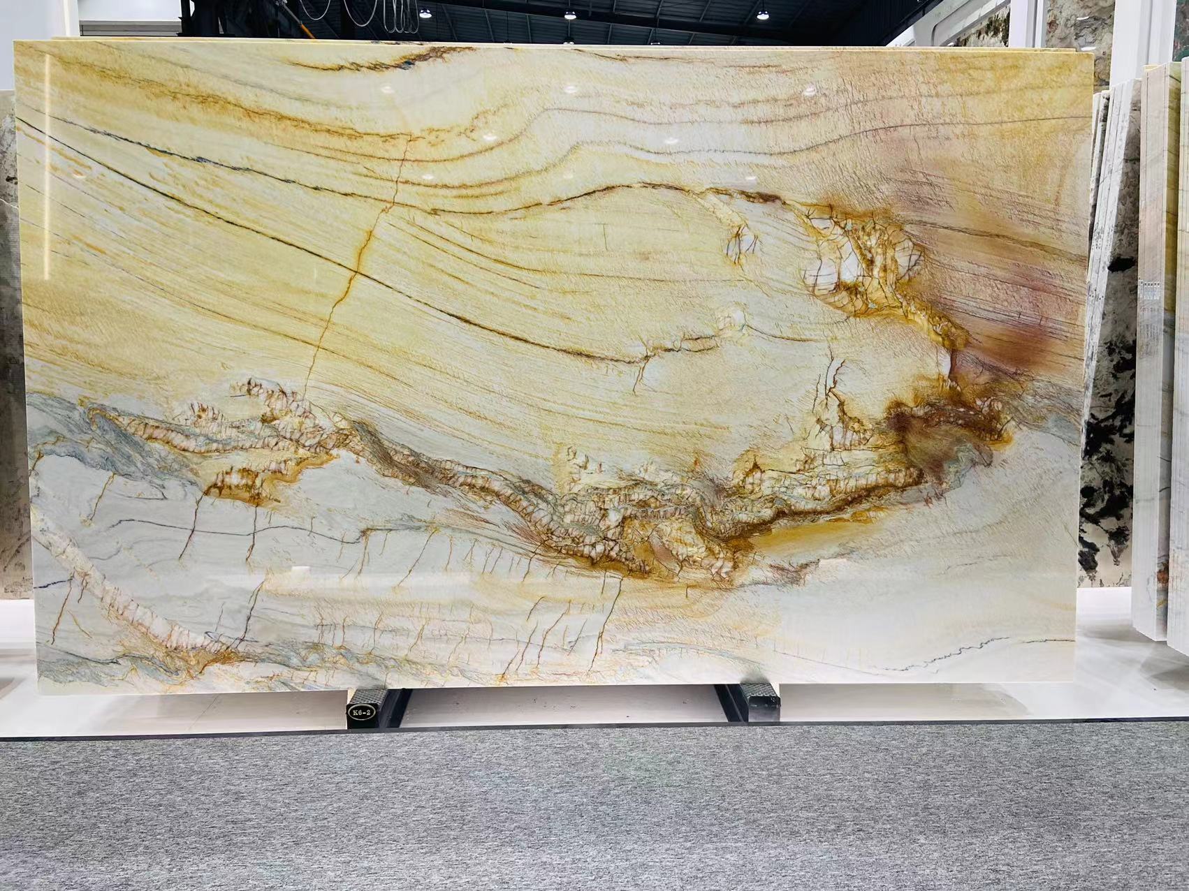 Giallo Macaubas Quartzite 20mm slabs