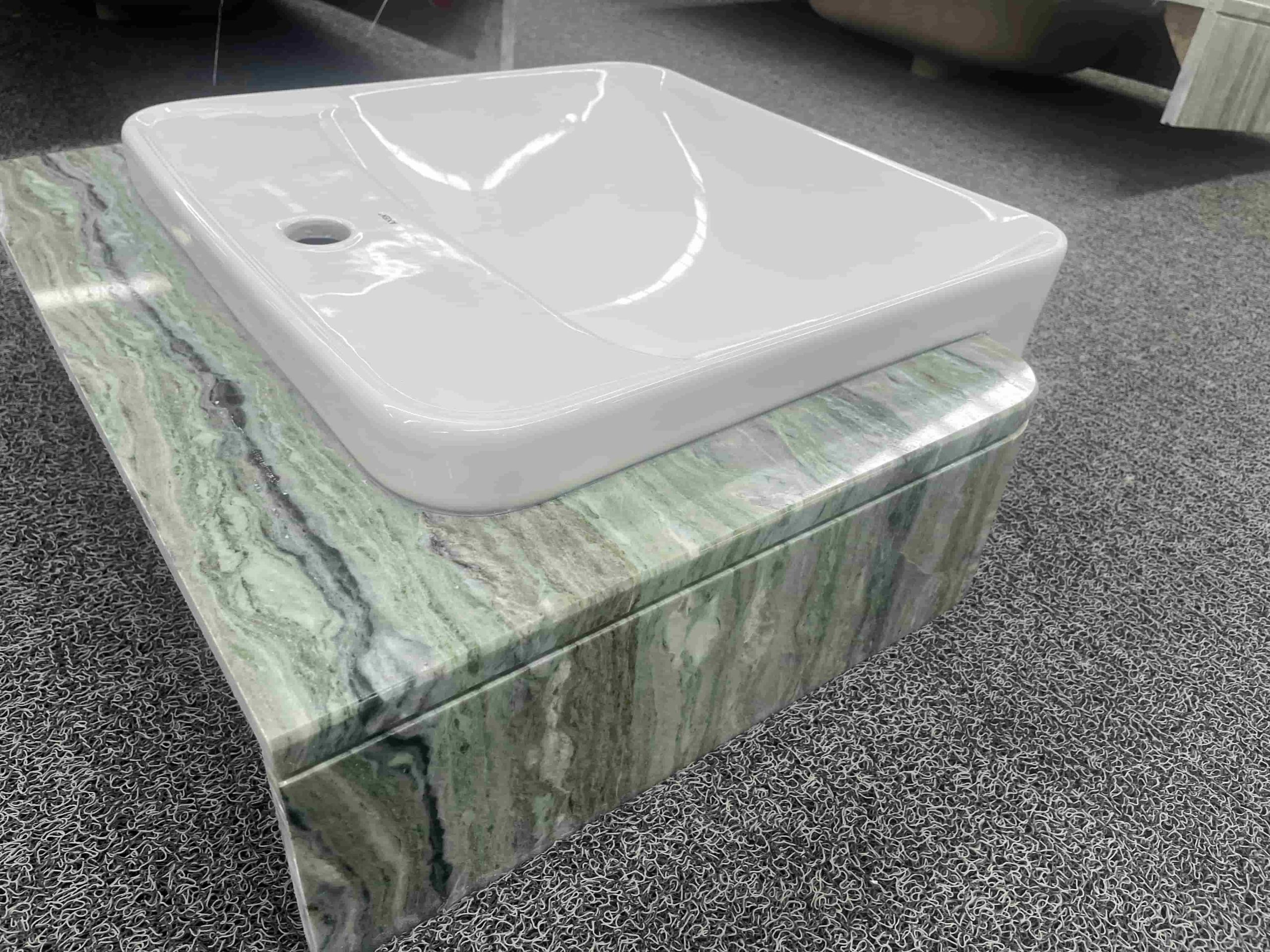 Veder Alpi Green Marble Vanity Top