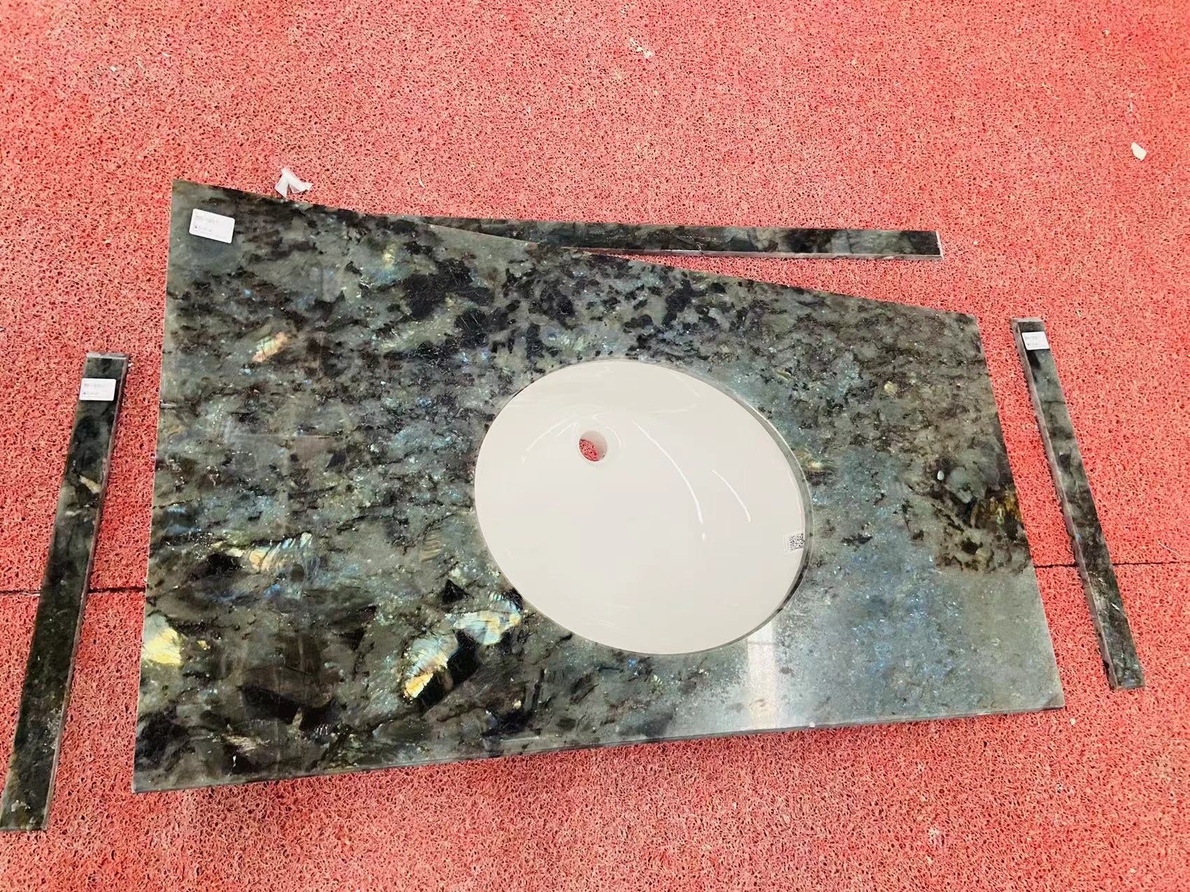 Labradorite Blue Granite Vanity Top