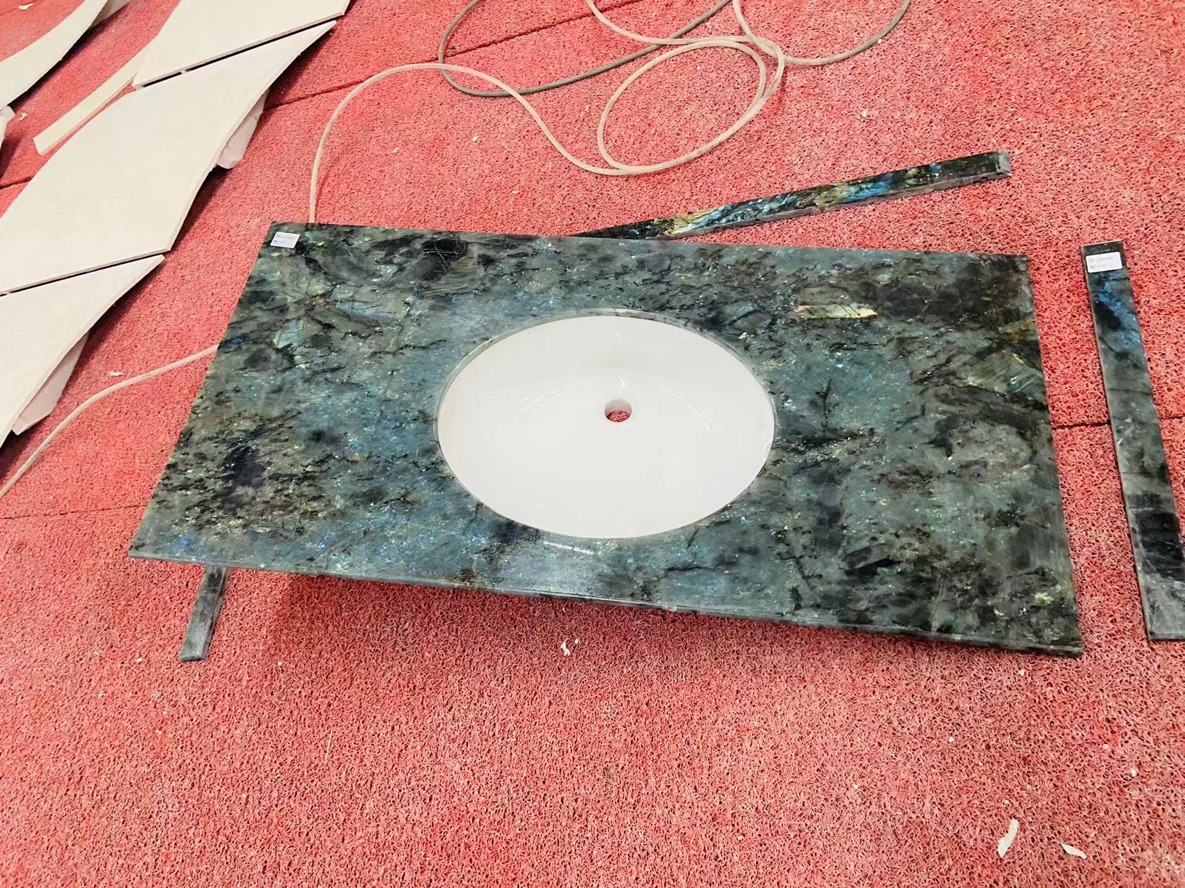 Labradorite Blue Granite Vanity Top