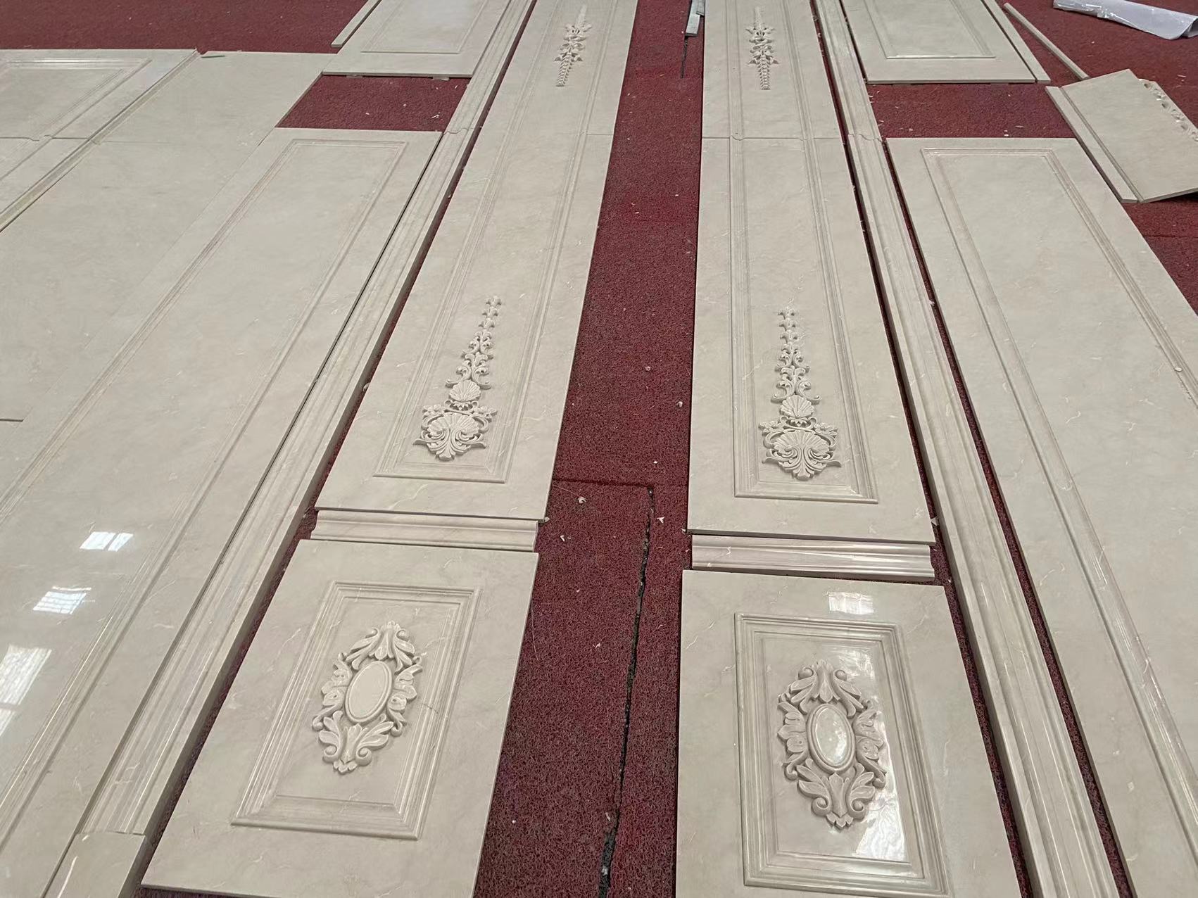 Shanna Beige Marble Wall Relief Panels