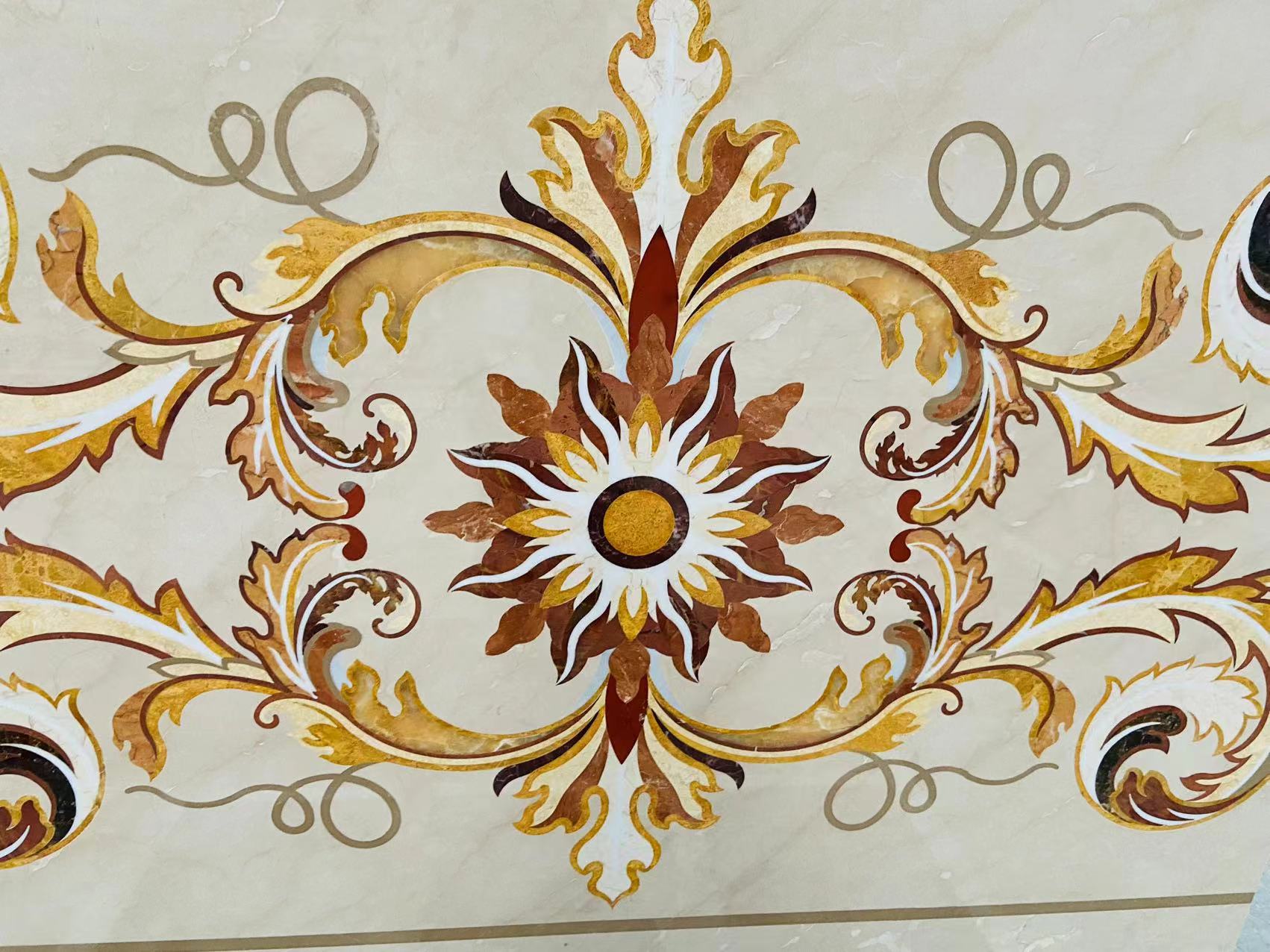 Marble Floor Medallions