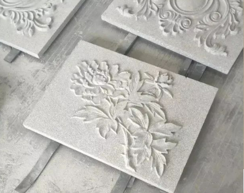 Outdoor carving wall reliefs park