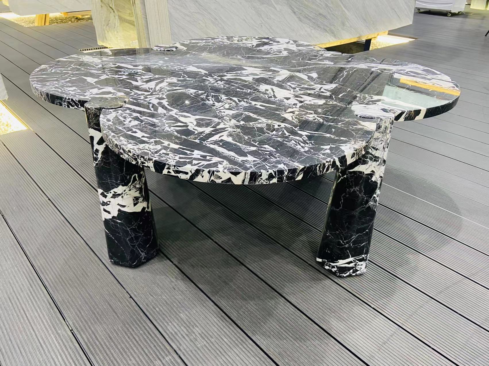 Petit Antique Marble Coffee Table