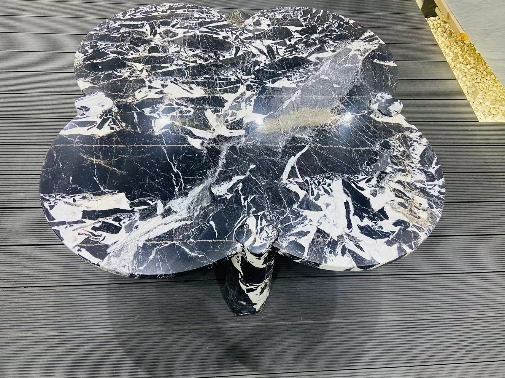 Petit Antique Marble Coffee Table