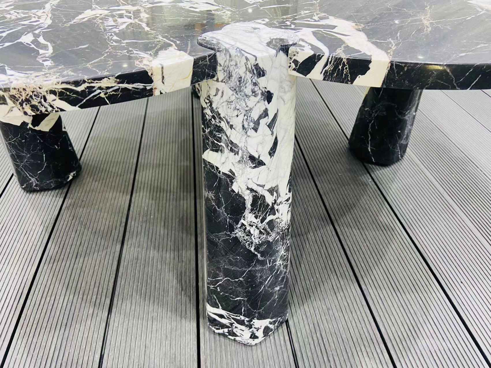 Petit Antique Marble Coffee Table