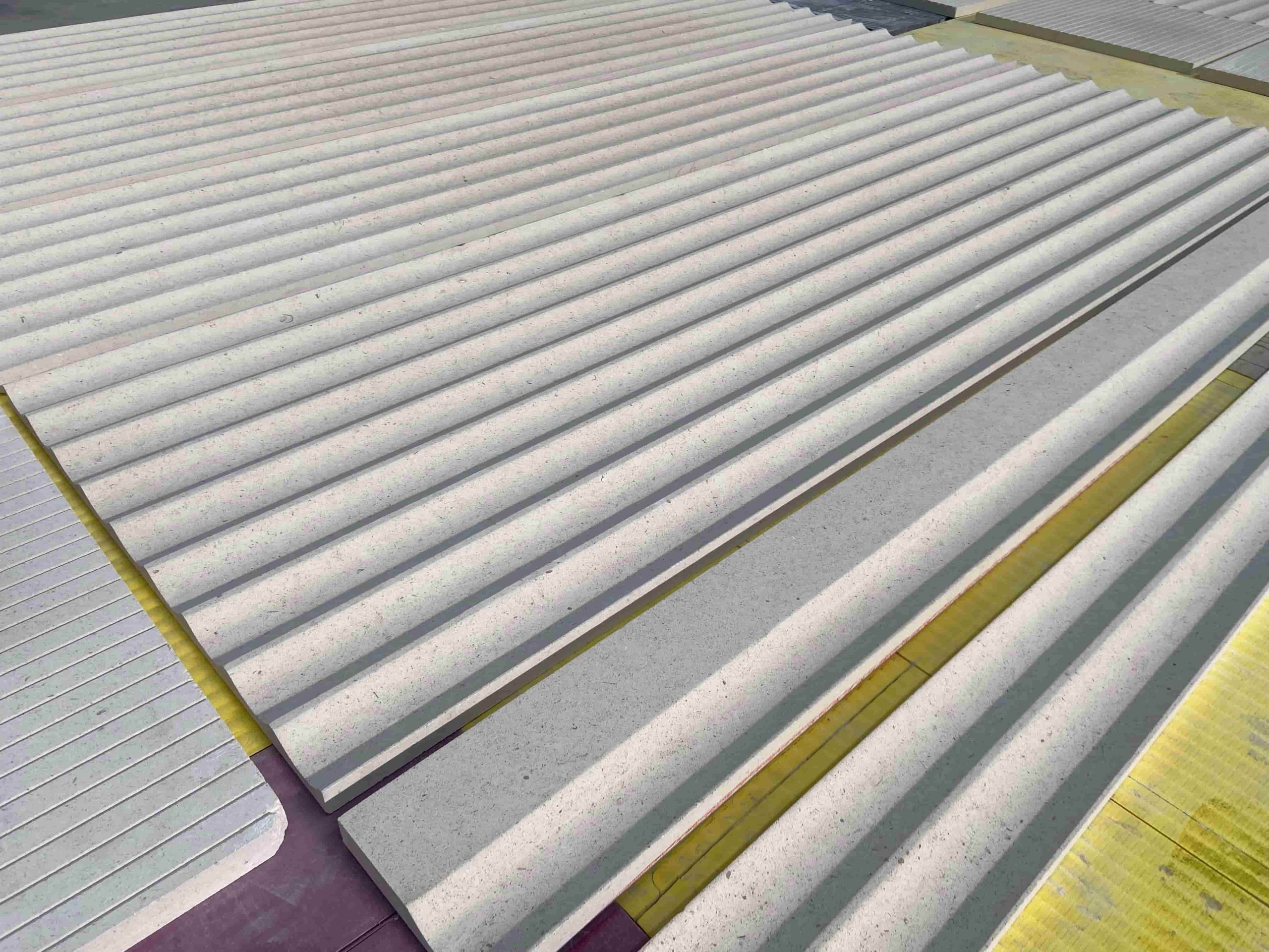 Portugal Limestone Grooved Tiles