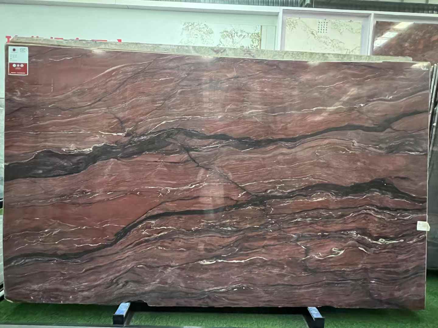 Red Fusion Quartzite Slabs