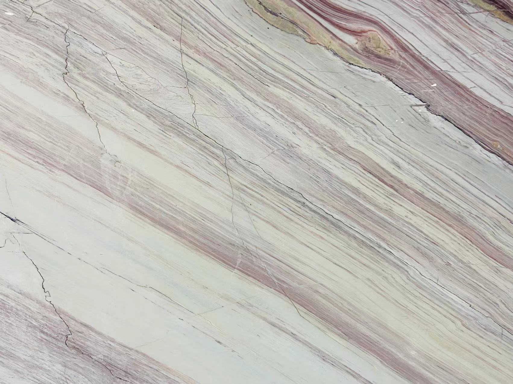 Red White Marble