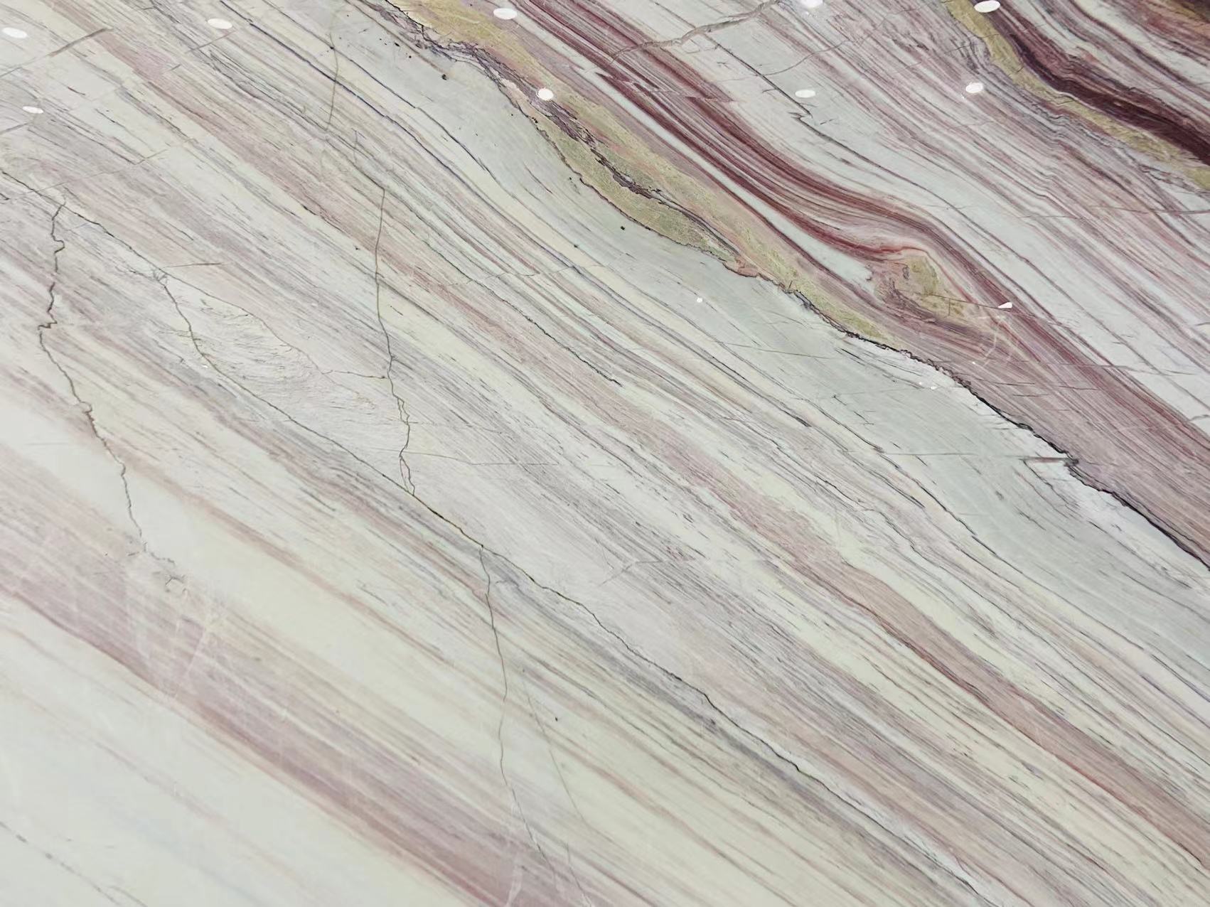 Red White Marble