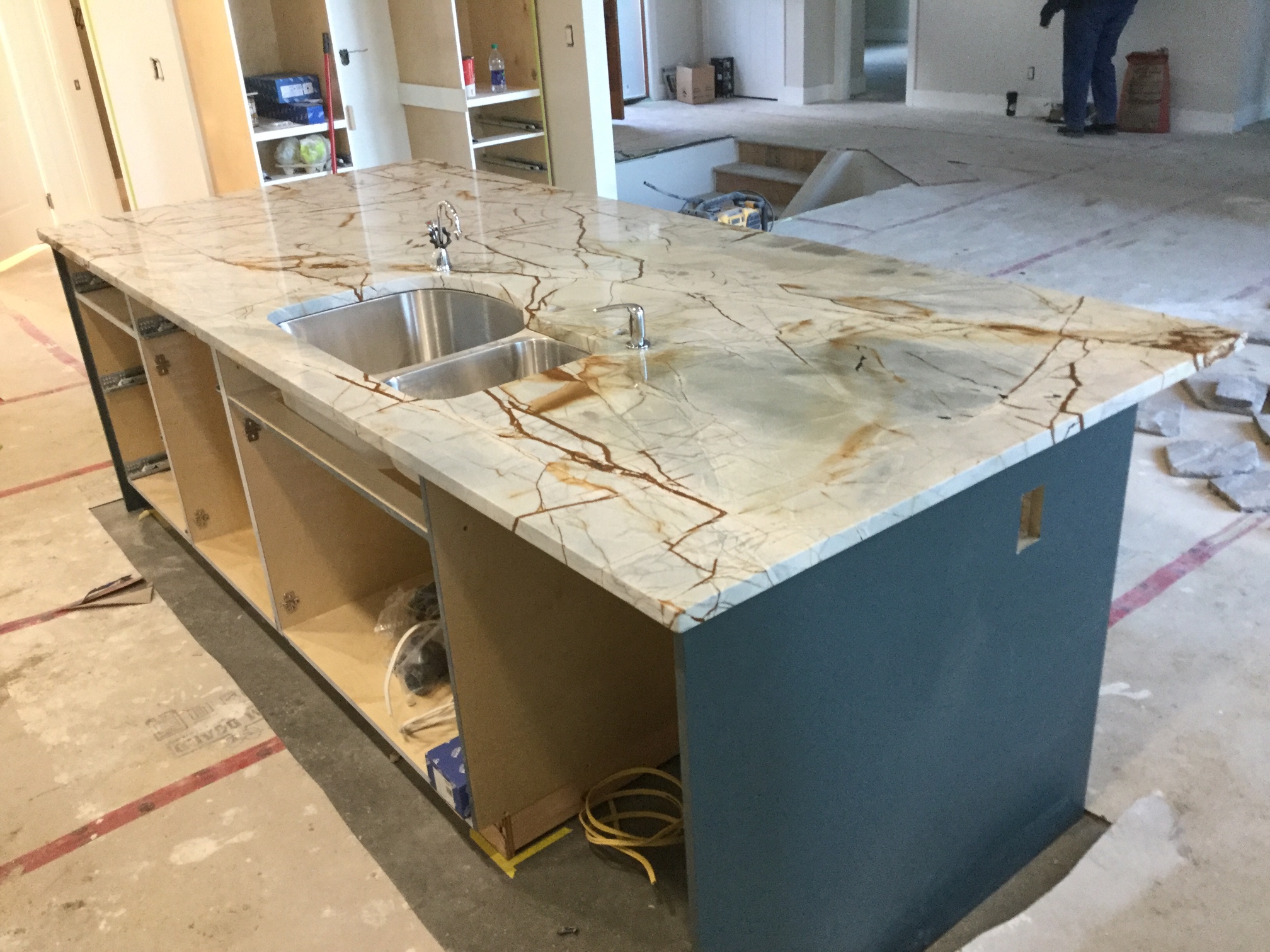 Nice Piece Of Work Nero Marquina Marble Console Table Done