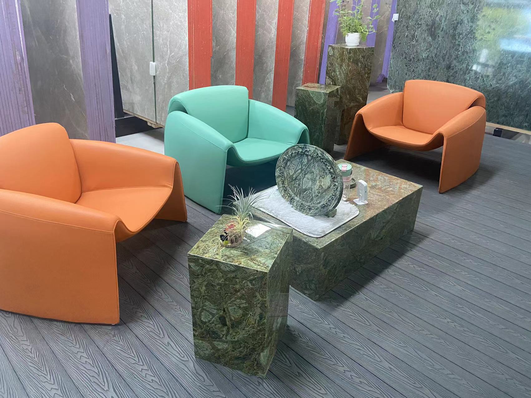 Seatle Green Marble coffee tables