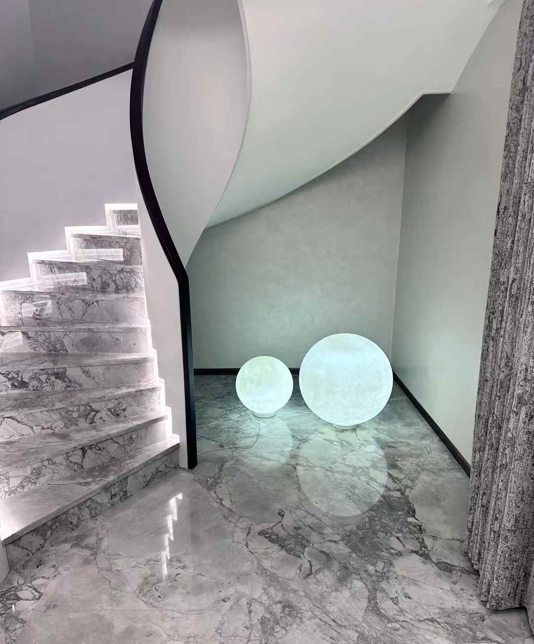Super White Granite​ stairs