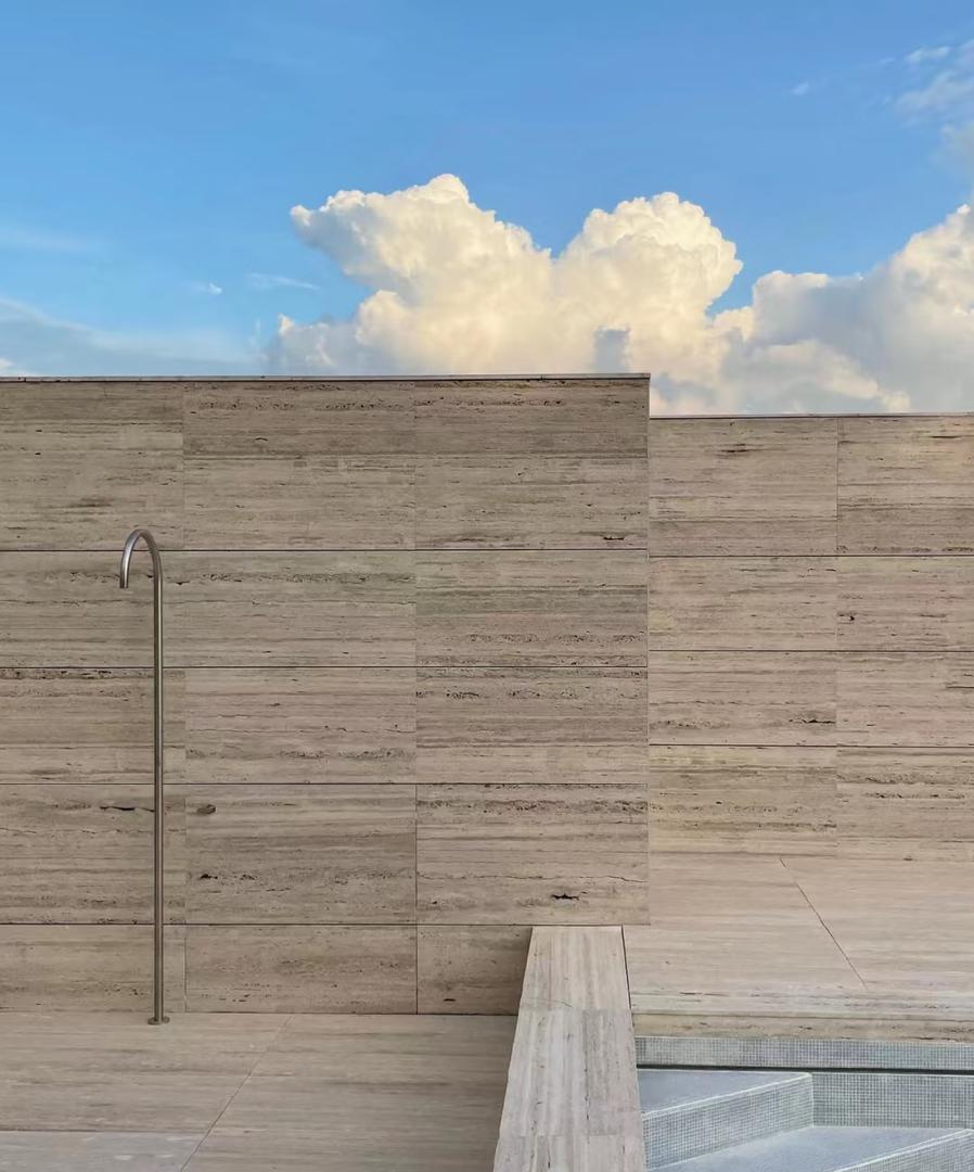 Travertine Outdoor Facade Wall Tiles