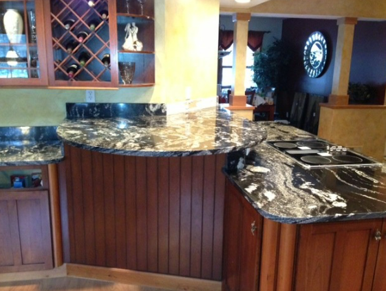 atacama black granite kitchen Worktops